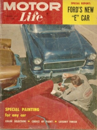 MOTOR LIFE 1957 FEB - LINCOLN, RAMBLER, DODGE, BUICK, CHEVY TESTED, NEW EDSEL